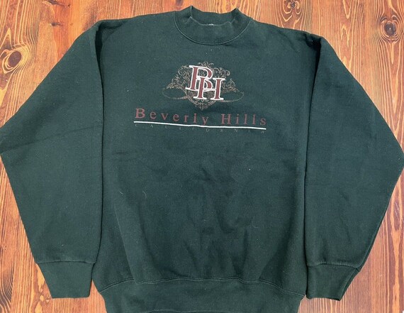 Vintage 90s Beverly Hills Sweatshirt Men’s Large … - image 1