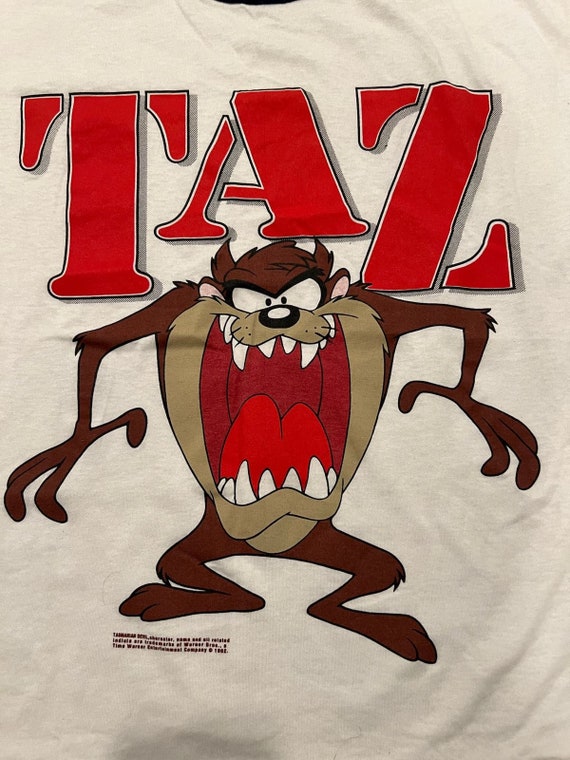 Vintage Unisex TAZ Tasmanian Devil Looney Tunes T… - image 1