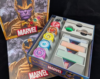 Insert Organizer for Splendor Marvel Board Game