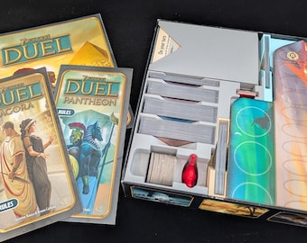 Insert Organizer for 7 Wonders Duel + Expansions Board Game