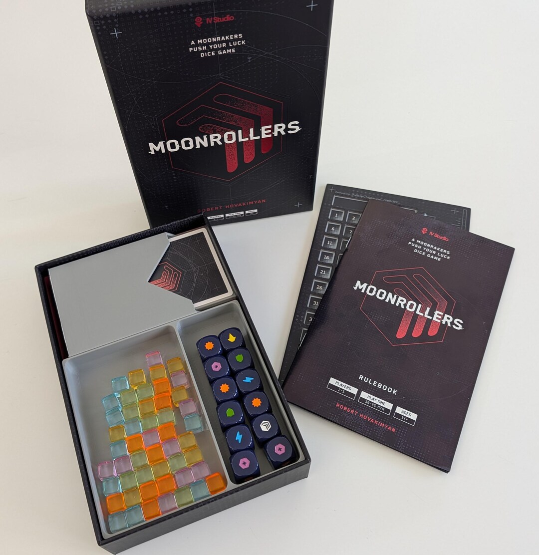Insert Organizer for Moonrollers Board Game - Etsy