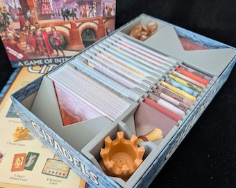 Citadels (2021 Version) Board Game Insert Organizer