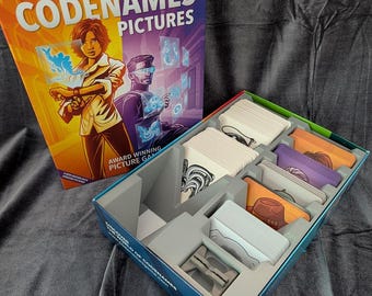 Codenames Pictures 2025 Edition Board Game Insert Organizer