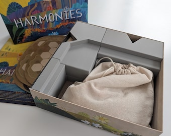 Harmonies Board Game Insert Organizer