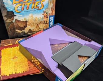 Lost Cities Board Game Insert Organizer