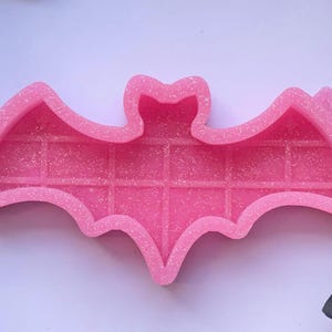 Bat Mold For Wax Melt Snap Bar, Silicone Mold, Make Scented Wax Melts, Bath Soap Mold Design, Halloween Spooky Candle Wax Mold