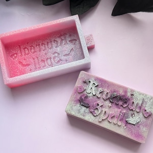 Reversal Spell Soap Mold: Witchcraft Silicone Mold (3.5”)