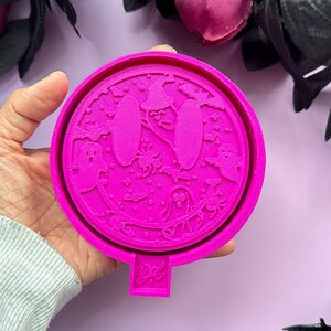 Spooky Face Freshie Silicone Mould, Soap Bar, Make Your Own Scented Wax Melts, Spooky Halloween, Ghost Bats Wax Melt mold