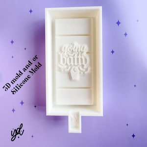 Bat Wax Melt Snap Bar Silicone Mould, 3D Master Mold, Make Your Own Scented Wax Melts, Resin Mold Design, Halloween Spooky Coffin