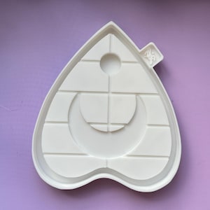 Planchette Moon 3D Master Mold, Snap Bar Wax Melt, Witch Gift, Halloween Party Favors, Spooky Scented Wax Melt Making, Soap Mold