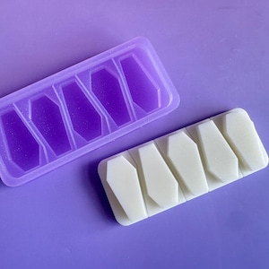 Coffin Wax Mold Melt Snap Bar Silicone Mould, 3D Master Mold, Make Your Own Scented Wax Melts, Minimalist Mold, Halloween SpookyHandmade