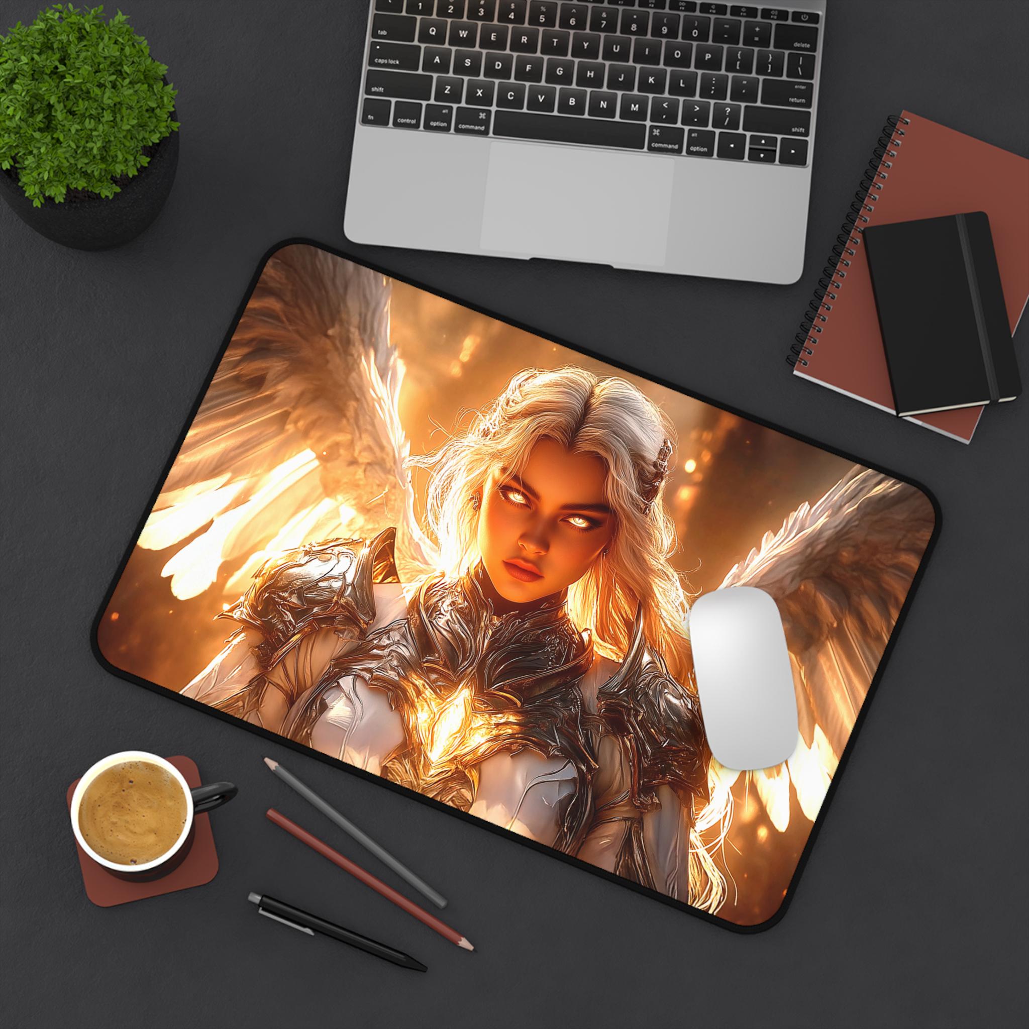 守護天使デスクマット、天使のプレイマット、MTG ゲームアクセサリー 