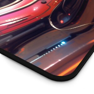 Gaming Desk Mat, Player Two Gamer Girl Sci-fi Gaming Playmat, Video ...