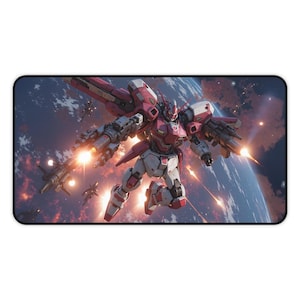 スペースメカユニットプレイマット、SFデスクパッド、MGカードゲームマット、ゲーミングマウスパッド、MSロボットバトルマット、アニメデスクマット