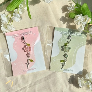 Flower Phone Charms Aesthetic | April Showers