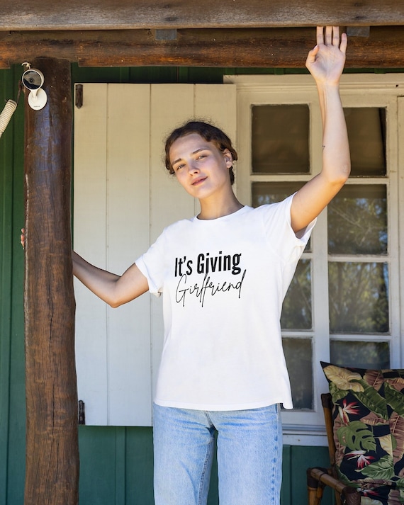 Cute Girlfriend T-shirt Graphic Tee for Her Gift for Girlfriend