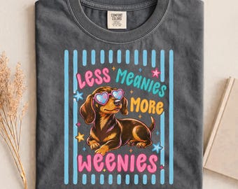 Comfort Colors® Funny Dachshund Shirt, Summer Wiener Dog Tee, Cute Beach Dog Sweatshirt, Dog Mom Gift, Vacation Shirt