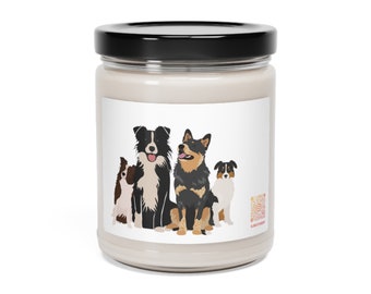 Herding dogs Scented Soy Candle, 9oz