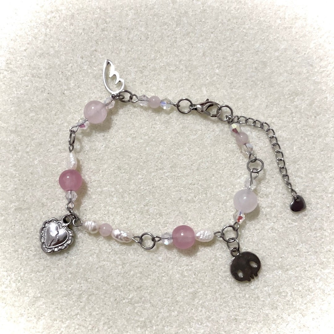 Death by Cuteness Charm Bracelet - Etsy