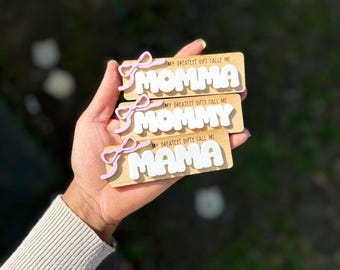 Personalized Mothers Day fridge magnet, Mothers Day gift, first time mom gift, gifts for grandma , gifts for aunts , gifts for mom, magnets