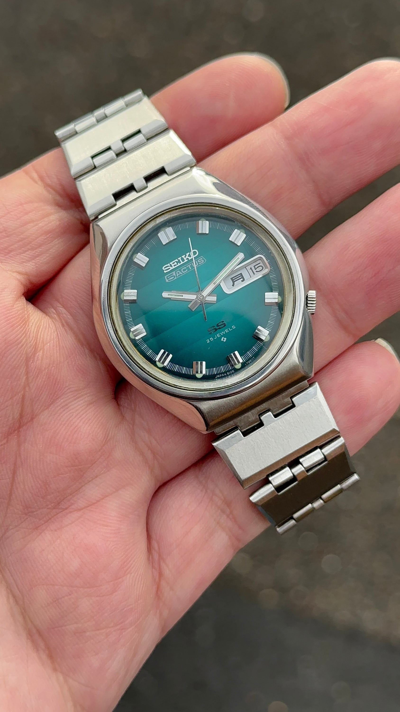 時計 SEIKO5ACTUS SS 25JEWELS Seiko 5 actus ss - Gem