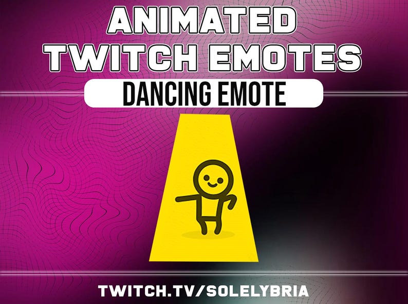 Animated Dancing Emote | Twitch | Kick | Discord | Meme | Funny - Etsy