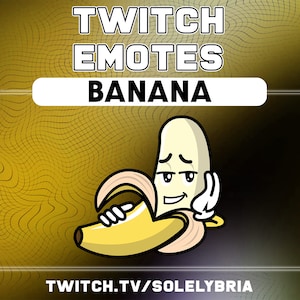 Banana Emote | Twitch | Kick | Discord | Meme | Funny