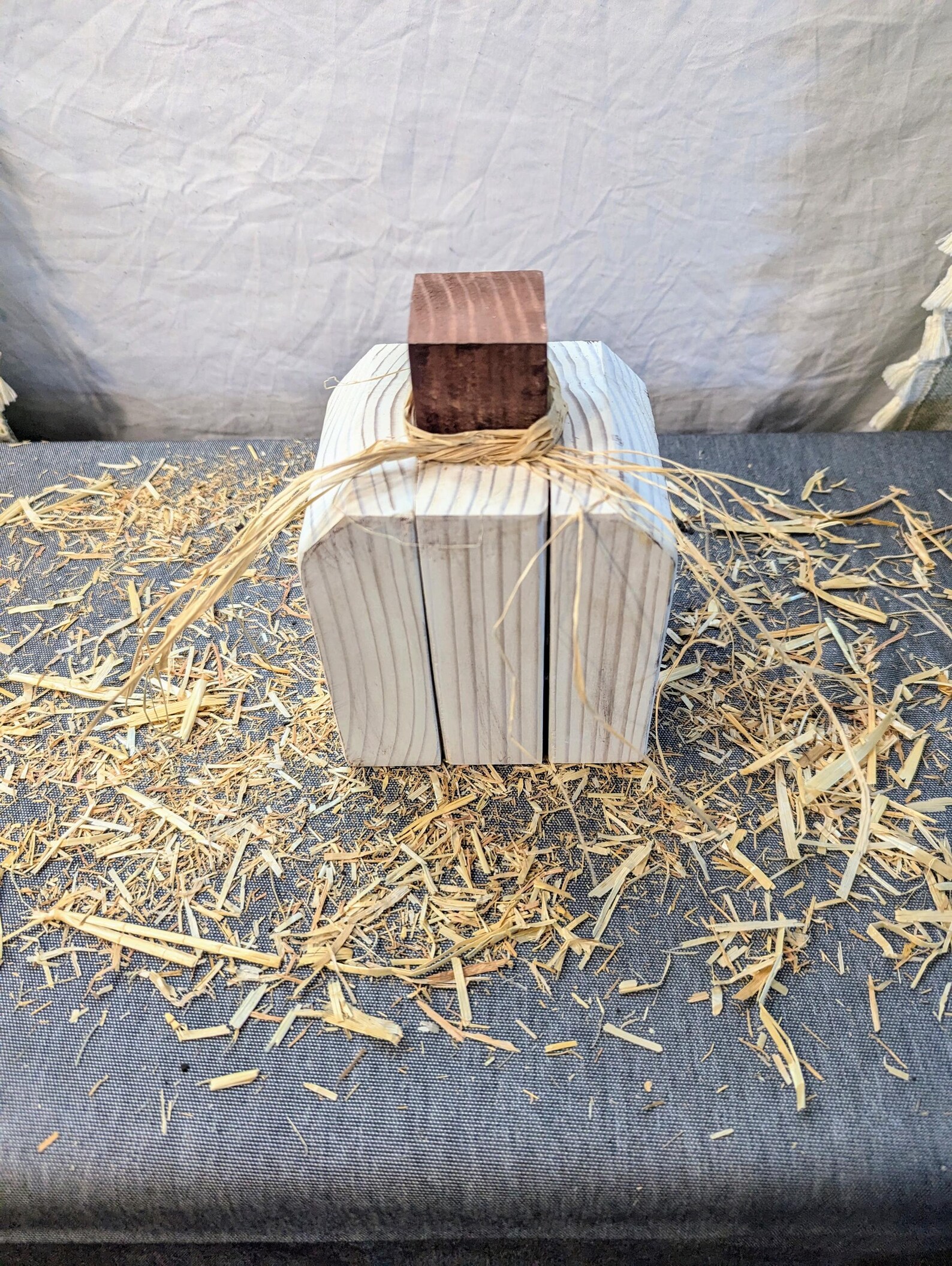 Handcrafted Wooden Pumpkins Rustic Fall Decor Set Small, Medium, Large ...
