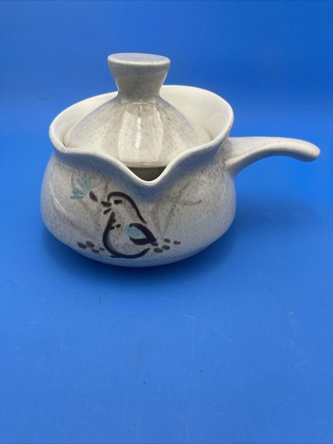 Vintage Redwing Bob White Quail Pottery Gravy Boat Etsy