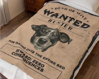 Pet Blanket Personalized.