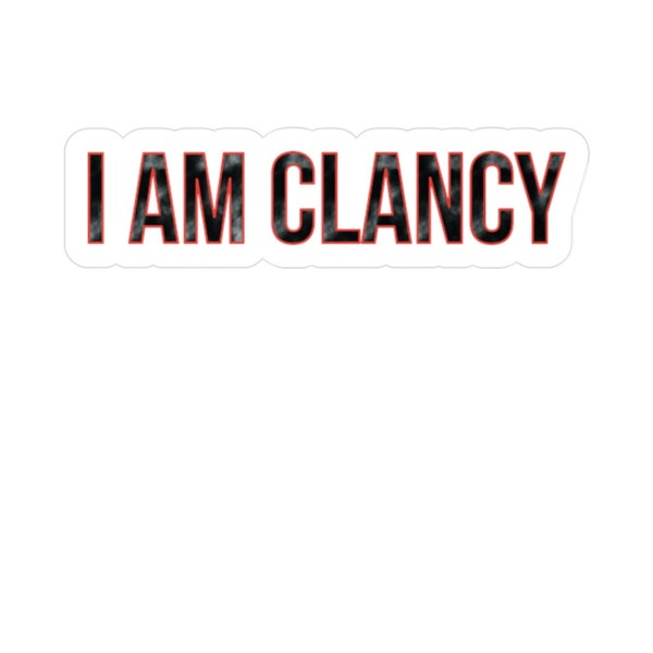 21 Pilots I Am Clancy Sticker | Tøp sticker sheet