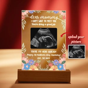 Personalized Night Lamp Dear Mommy You&#39;re My Hero Already First Mother&#39;s Day Gifts