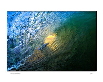 Morning Perfection:  Wave  Shore-break