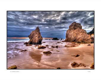 El Matador Beach:  Malibu Beach Sunset Photo Print  PCH Highway