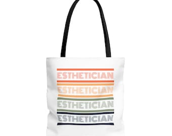 SAC ESTHÉTICIEN RÉTRO | à bandoulière | Cadeau pour esthéticienne | Cadeau d'esthéticienne diplômée, cadeau de remise des diplômes d'esthéticienne, trousse de thérapeute de la peau