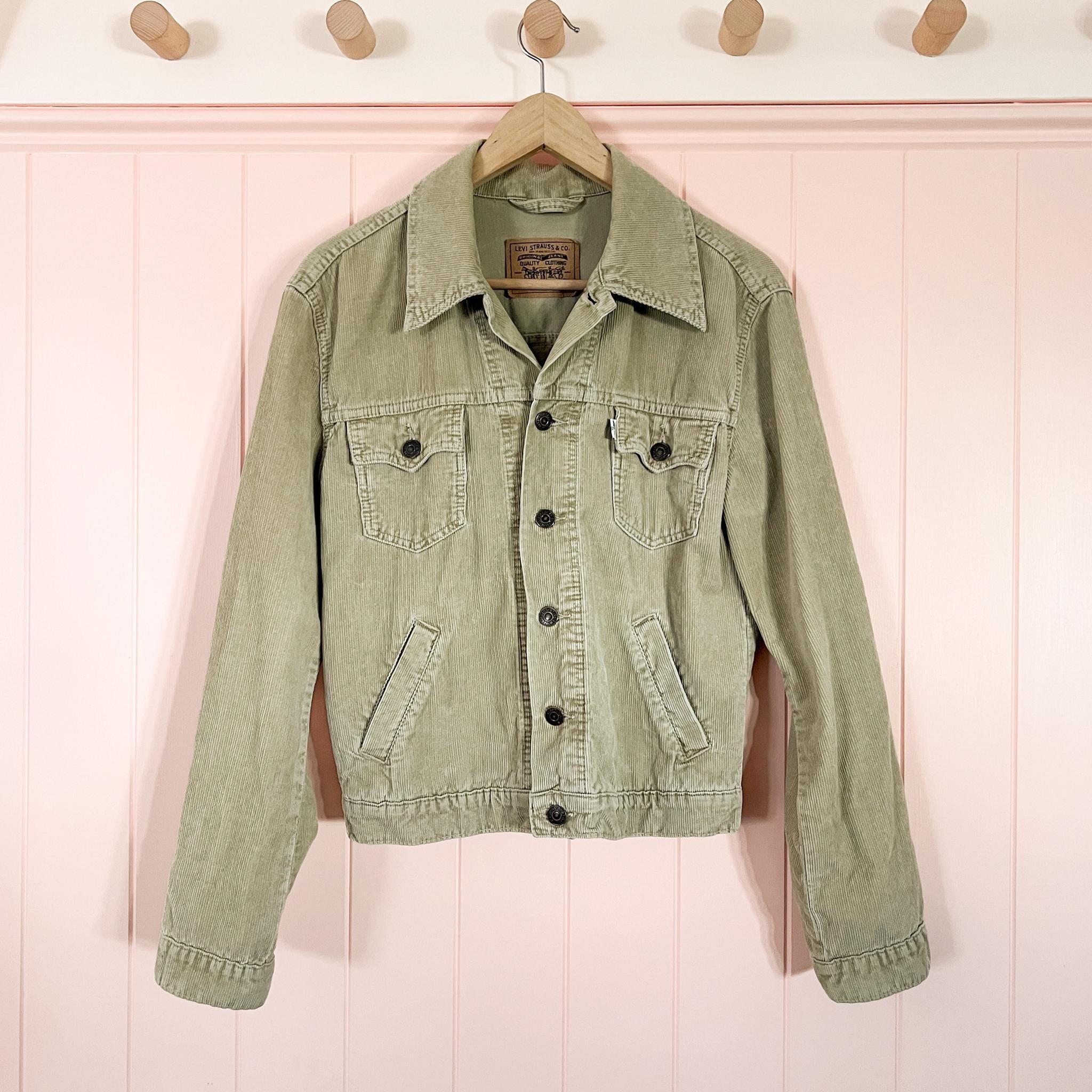 Khaki Levis Jacket Etsy