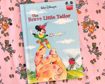 The Brave Little Tailor starring Mickey Mouse - Walt Disney's Wonderful World of Reading - Excellent cond. Vintage children's book c. 2000