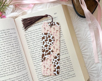 Cowgirl Bookmark | Book Lover | Gift For Book Lover | Sassy Bookmark l Bookish Gifts l Book Club