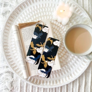 Night Dragon Bookmark | Book Lover | Gift For Book Lover | Sassy Bookmark l Romance Reader l Bookish Gifts l Book Club