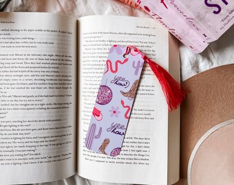 Disco Cowgirl Bookmark | Book Lover | Gift For Book Lover | Sassy Bookmark l Bookish Gifts l Book Club
