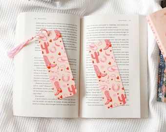 Western Romance Girlie Bookmark | Book Lover | Gift For Book Lover | Sassy Bookmark l Bookish Gifts l Book Club