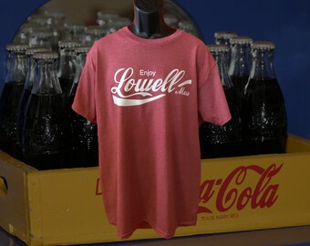 Lowell - Enjoy Lowell (Coke Style) tee