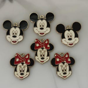 4PC Cartoon Animal Charms