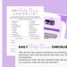 Editable Daily Checklist | Instant Download | Printable PDF ...