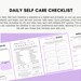 Editable Daily Checklist | Instant Download | Printable PDF ...