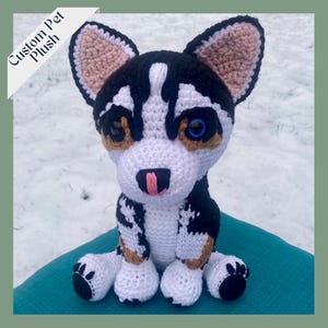 Custom Crochet Dog, Look Alike Dog, Custom Pet Plush, Custom Stuffed Dog, Pet Loss Gifts, Loss of Dog Gift, Pet Memorial Gifts, Dog Mom Gift