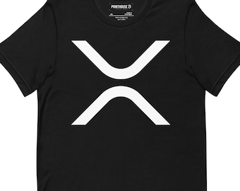 Camiseta unisex criptográfica con el logotipo de XRP / ¡Ejército XRP, uníos! / El futuro de las finanzas