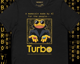 Turbo Matrix Crypto Memecoin Unisex T-shirt | Choose Your Reality...