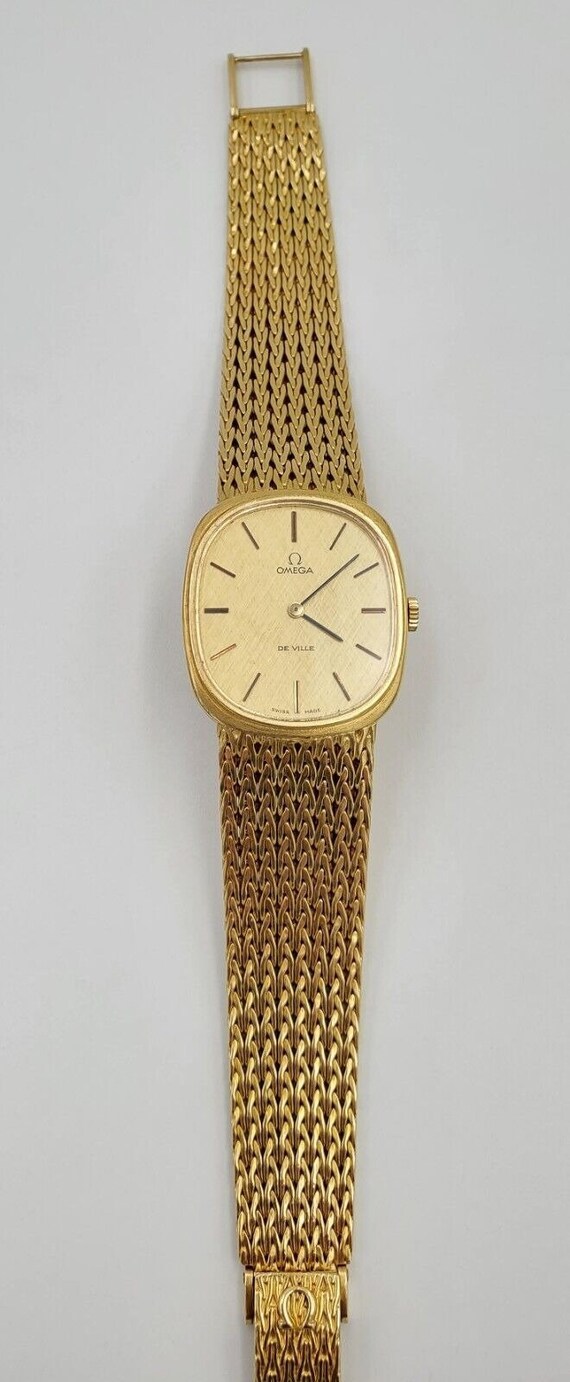 Omega  De Ville 32.7mm Silver Pink Gold