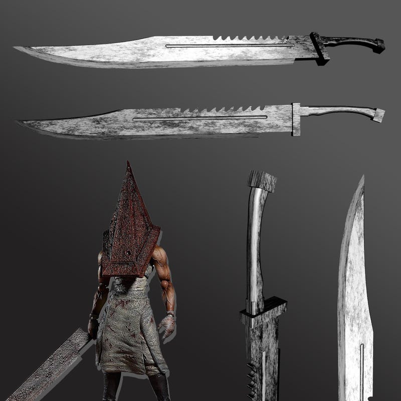 thumbnail image 2 of Official Silent Hill 2 Collector's Pyramid Head Sword Pen – Limited Edition PS5 Promo 2 of 4